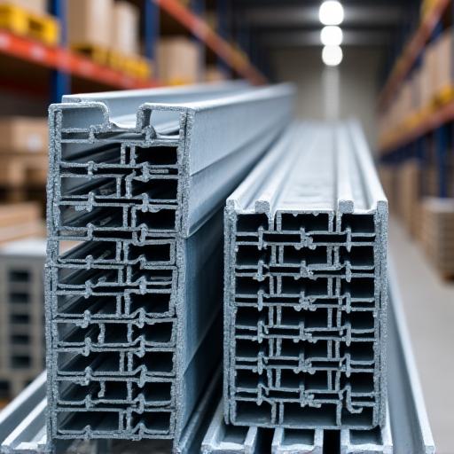 Structural steel beams and reinforcements